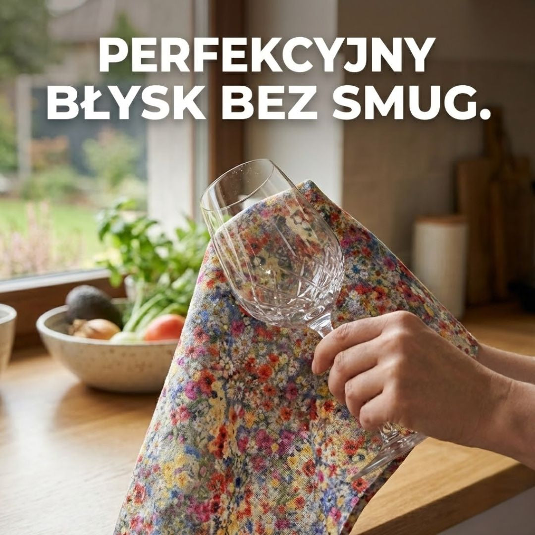 Ściereczka lniana „Flora”
