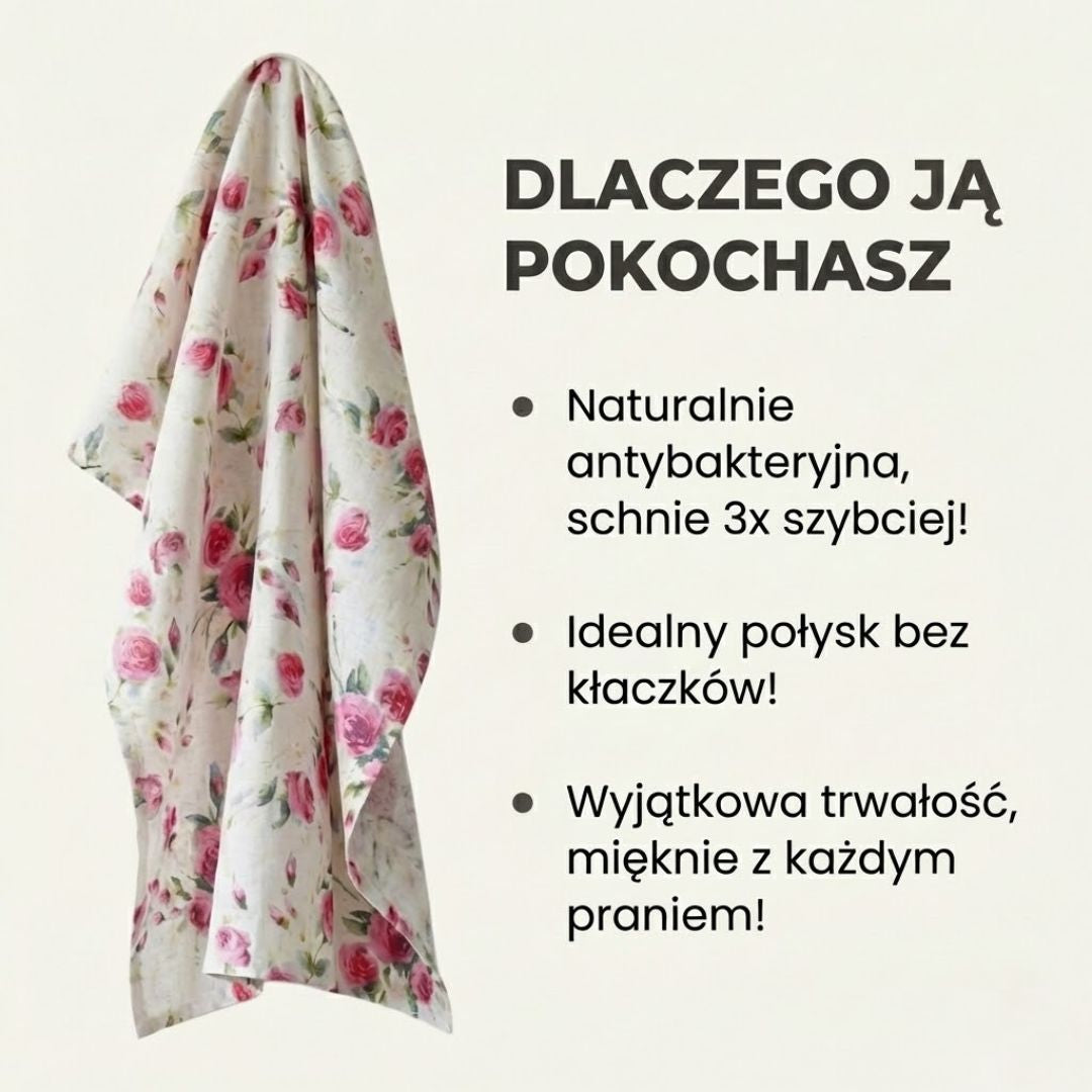 Ściereczka lniana „Flora”